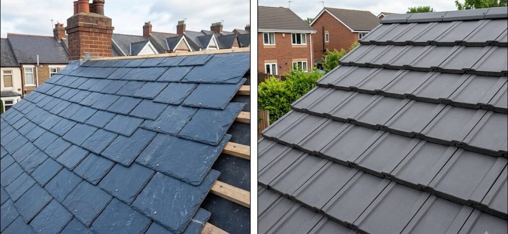 Slate vs Concrete roofing guide